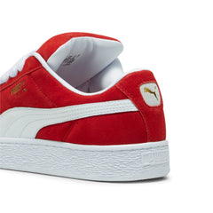 Puma Suede XL 39520503 Mens Red Suede Lifestyle Sneakers Shoes