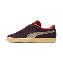 Puma Suede Play Paris 39819001 Mens Purple Suede Lifestyle Sneakers Shoes