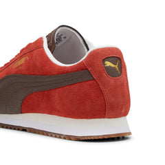 Puma Roma Suede 39863504 Mens Red Suede Lifestyle Sneakers Shoes