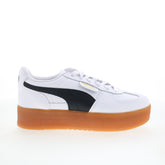 Puma Palermo Elevata Leather 40046102 Womens White Lifestyle Sneakers Shoes