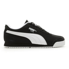 Puma Roma 24 Reversed 40067102 Mens Black Leather Lifestyle Sneakers Shoes