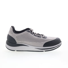 Drew Champ 40109-9T Mens Gray Wide Canvas Lace Up Lifetsyle Sneakers Shoes
