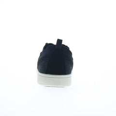 Drew Buzz 40994-19 Mens Black Extra Wide 4E Leather Lifestyle Sneakers Shoes