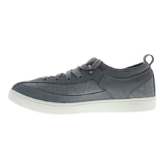 Drew Buzz 40994-43 Mens Gray Leather Lifestyle Sneakers Shoes