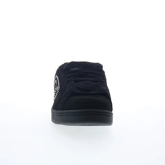 Etnies Kingpin 4101000091542 Mens Black Suede Skate Inspired Sneakers Shoes
