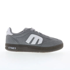 Etnies Locut 4101000507380 Mens Gray Suede Skate Inspired Sneakers Shoes
