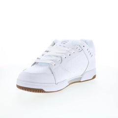 Etnies Faze 4101000537105 Mens White Suede Skate Inspired Sneakers Shoes