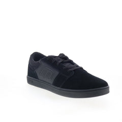 Etnies Cresta 4101000575003 Mens Black Suede Skate Inspired Sneakers Shoes