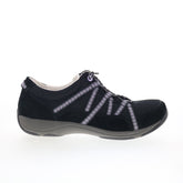 Dansko Harlyn 4854-100285 Womens Black Suede Lifestyle Sneakers Shoes
