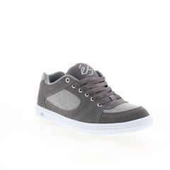 ES Accel X GO Skateboarding Day Mens Gray Skate Inspired Sneakers Shoes