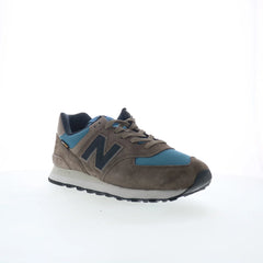 New Balance 574 U574SOB Mens Brown Suede Lace Up Lifestyle Sneakers Shoes