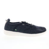 Minnetonka Eco Anew 62046-CHR Mens Black Canvas Lifestyle Sneakers Shoes
