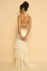 ELENA SKIRT-VANILLA