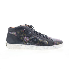 Think! Turna 84047-09 Womens Black Leather Lifestyle Sneakers Shoes
