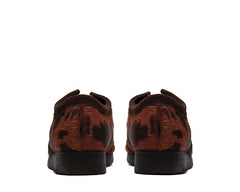 Clarks Wallabee "Brown Cow Print"