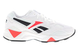 Reebok Aztrek 96 DV7249 Mens White Mesh Casual Low Top Lifestyle Sneakers Shoes