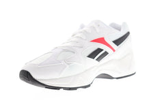 Reebok Aztrek 96 DV7249 Mens White Mesh Casual Low Top Lifestyle Sneakers Shoes