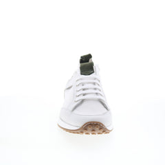 Pastori by Di Bianco Gratain Mens White Leather Lifestyle Sneakers Shoes
