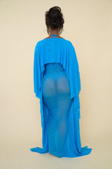 ESMERALDA COVER UP-BLUE