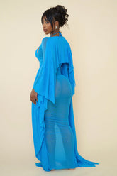 ESMERALDA COVER UP-BLUE