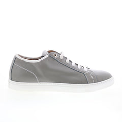 Pastori by Di Bianco Julius Mens Gray Leather Lace Up Lifestyle Sneakers Shoes