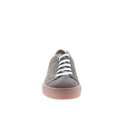 Pastori by Di Bianco Julius Mens Gray Suede Lace Up Lifestyle Sneakers Shoes