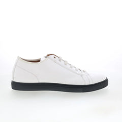 Pastori by Di Bianco Julius Mens White Leather Lifestyle Sneakers Shoes