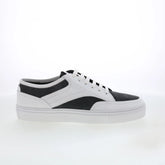Pastori by Di Bianco Otho Mens White Leather Lace Up Lifestyle Sneakers Shoes