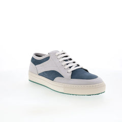 Pastori by Di Bianco Otho Mens Gray Leather Lace Up Lifestyle Sneakers Shoes