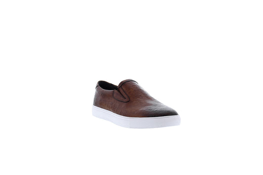 Robert Graham Napa RG5555S Mens Brown Leather Lifestyle Sneakers Shoes