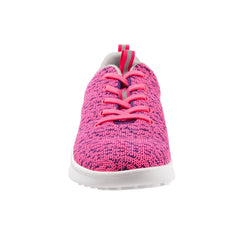 Softwalk Sampson S1713-730 Womens Pink Leather Lifestyle Sneakers Shoes