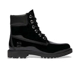 Timberland Premium 6 Inch Lace Up Waterproof "Black Patent Leather"