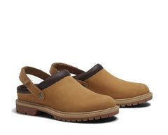 Timberland Premium Clog Shoe Wheat Nubuck