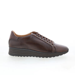 Pastori by Di Bianco Vitellius Mens Brown Leather Lifestyle Sneakers Shoes