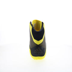 Adidas Mat Wizard 4 AC8708 Mens Yellow Mesh Athletic Wrestling Shoes