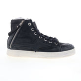 A.S. 98 Adler Womens Black Leather Lace Up Lifestyle Sneakers Shoes