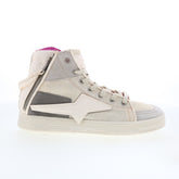 A.S. 98 Adler Womens Beige Leather Lace Up Lifestyle Sneakers Shoes