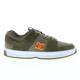 DC Lynx Zero ADYS100615-ARO Mens Green Suede Skate Inspired Sneakers Shoes