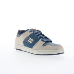 DC Manteca 4 ADYS100765-XSBW Mens Gray Suede Skate Inspired Sneakers Shoes