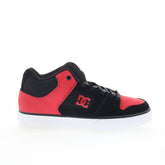 DC Pure Mid ADYS400082-BLR Mens Black Leather Skate Inspired Sneakers Shoes