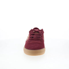 Lakai Cambridge Mens Red Suede Lace Up Skate Inspired Sneakers Shoes