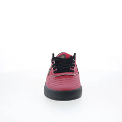 Lakai Cambridge Mens Red Leather Lace Up Skate Inspired Sneakers Shoes