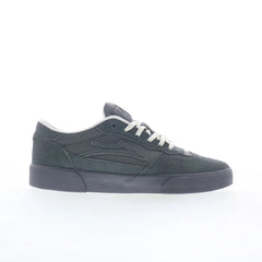Lakai Cambridge Mens Gray Suede Lace Up Skate Inspired Sneakers Shoes