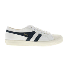 Gola Coaster CLA174 Womens Beige Canvas Lace Up Lifestyle Sneakers Shoes