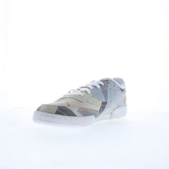Reebok Club C 85 Eames Office Mens Gray Leather Lifestyle Sneakers Shoes