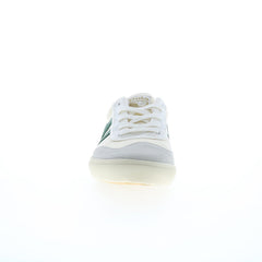 Gola Badminton Mesh CMB321 Mens White Leather Lifestyle Sneakers Shoes