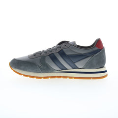 Gola Daytona Chute CMB363 Mens Gray Suede Lace Up Lifestyle Sneakers Shoes