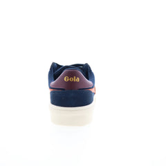 Gola Breakpoint CMB423 Mens Blue Suede Lace Up Lifestyle Sneakers Shoes