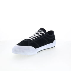 Lakai Conrad Elite Mens Black Suede Lace Up Skate Inspired Sneakers Shoes