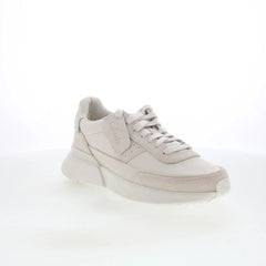 Clarks Craft Pace 26179691 Mens White Leather Lifestyle Sneakers Shoes